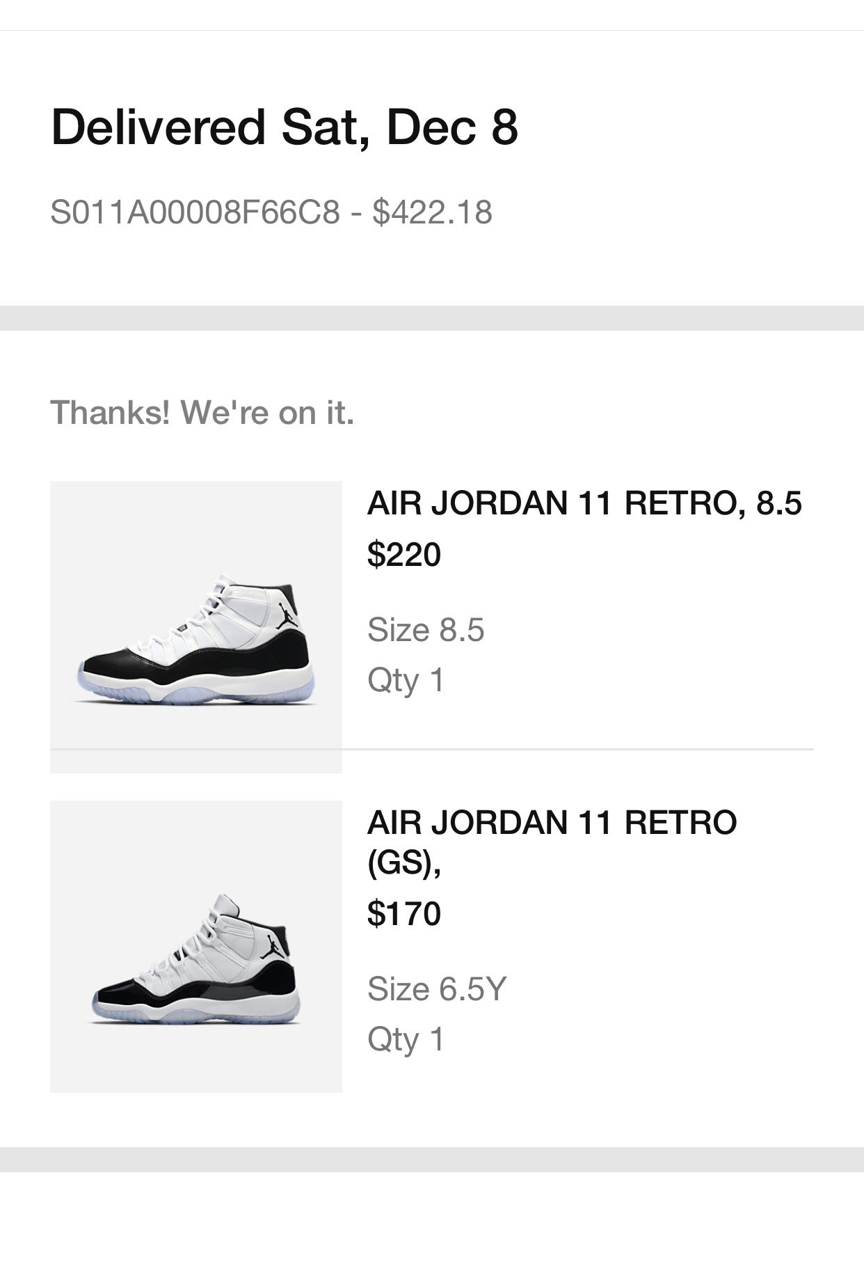 Size+8.5+-+Jordan+11+Retro+High+Concord for sale online