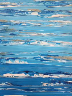Acrylic painting by Frederick Agnew.