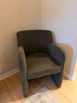 Olive Green Accent Chair