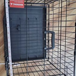 Small/Medium dog fold and carry crate