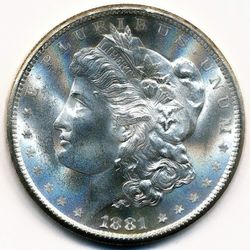 1981-S Morgan Silver Dollar; Proof Like, Clean Fields, Full Feathering, Outstanding Specimen! 