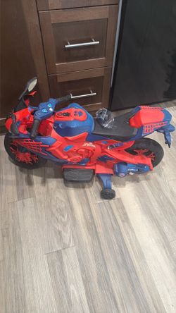 Spider-Man motorcycle