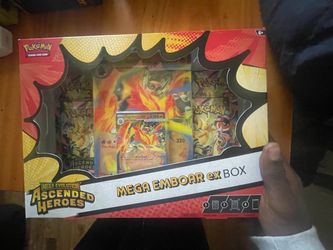 Pokémon Mega Emboar ex Box
