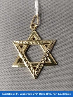 Religious Pendant - Yellow Gold 14k (.585) 1 grams