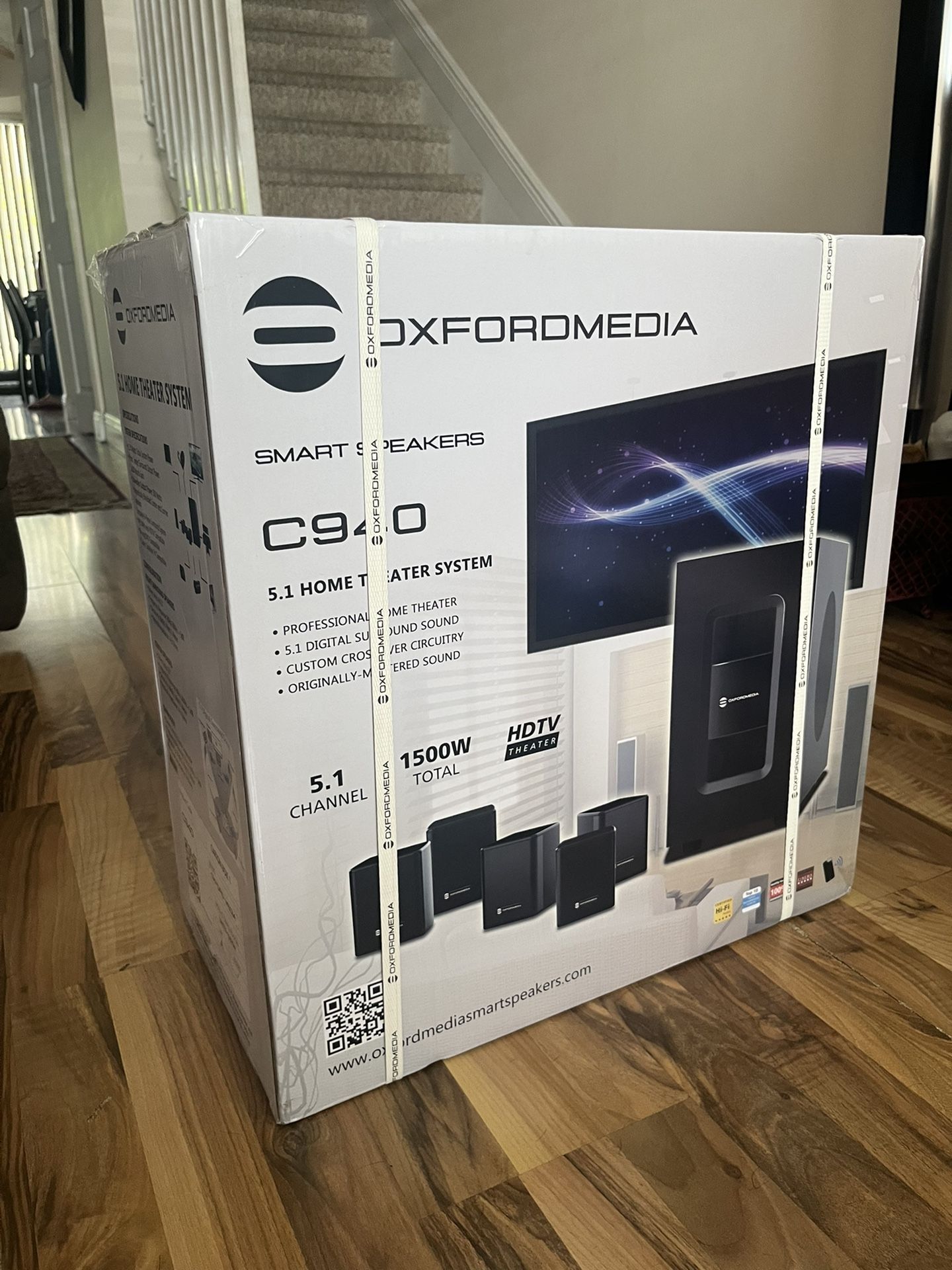 OXFORDMEDIA C940 5.1 HOME THEATER SYSTEM
