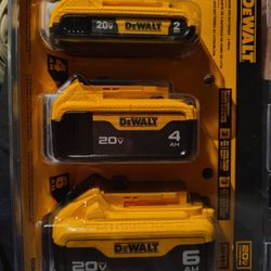 New DeWalt 20v Battery Combo Pack