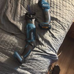 Brand New Makita Sawzall And Flashlight 