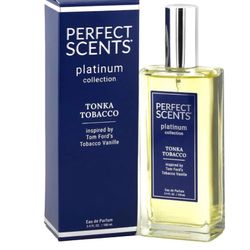 Perfect Scents Fragrances Tonka Tobacco Inspired By Tom Ford’s Tobacco Vanille Eau de Parfum 3.4 Fl Oz