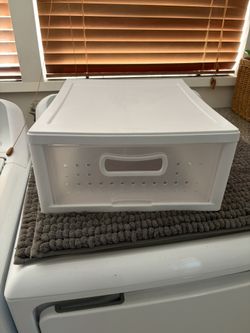 Sterilite 16 QT Drawer Large White  14”W x 16-1/2”D x 6-3/4” H