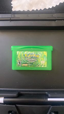 Pokemon LeafGreen game boy game