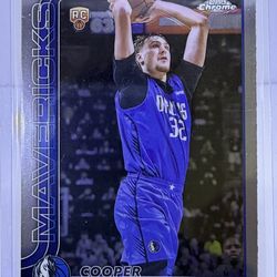 2025-26 Topps Chrome #251 Cooper Flagg Rookie Dallas Mavericks Basketball Card