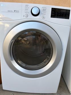 White LG Sensor Dryer