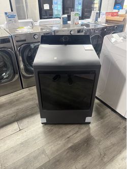 LG - THINQ 7.3 CU FT GAS DRYER WITH AI DRY IN MATTE BLACK 😻