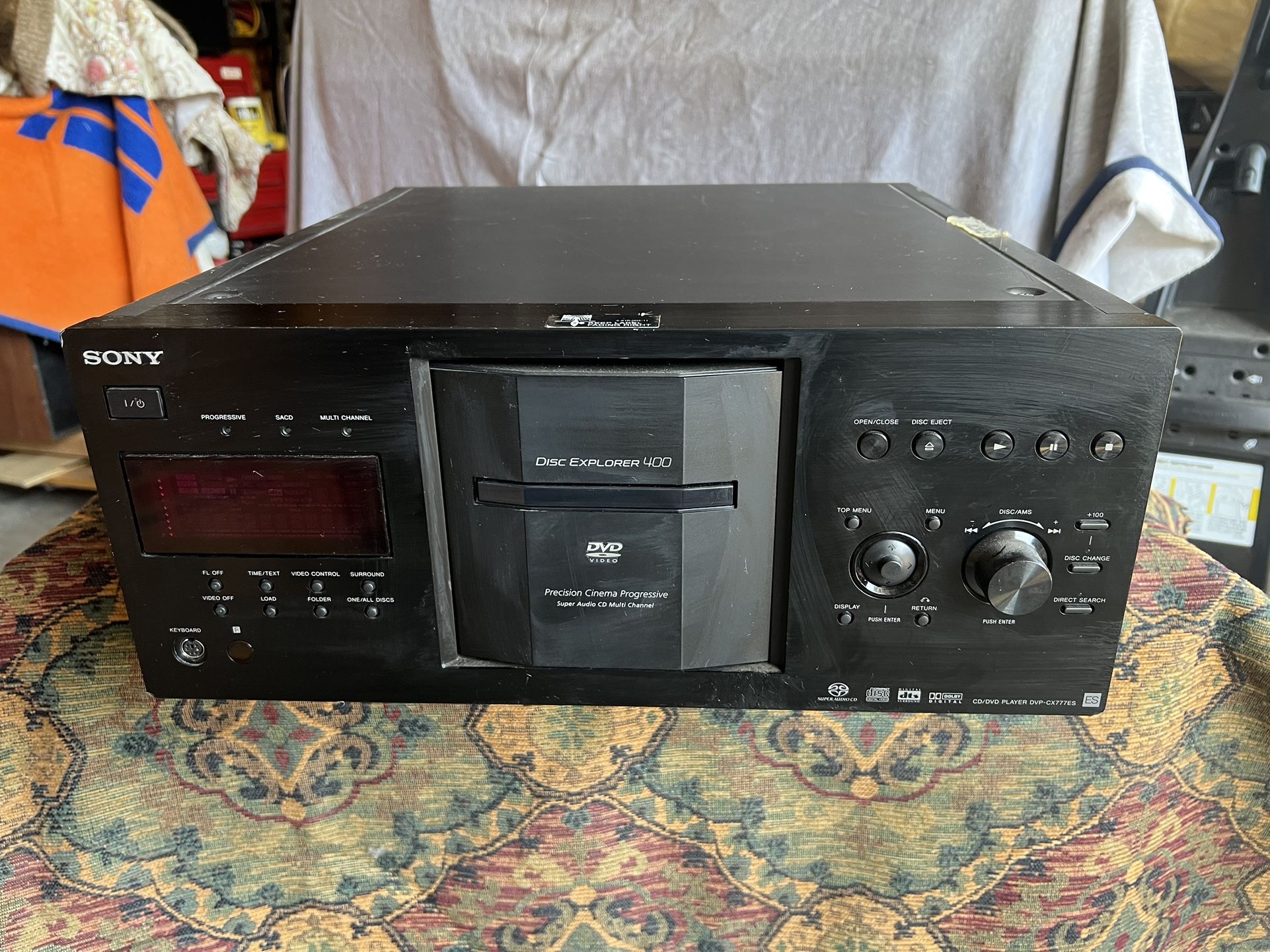 Sony 400 Disc DVD CD SACD Mega Changer