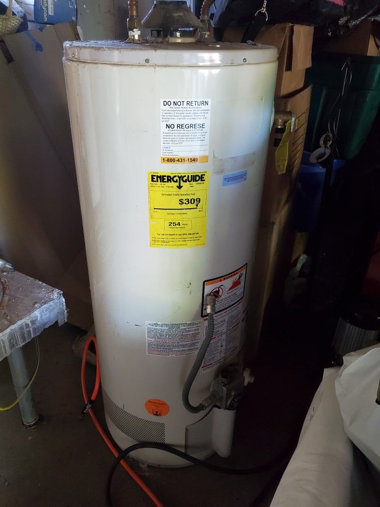 Gas Water Heater 40 Gallon