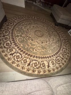 Round rug