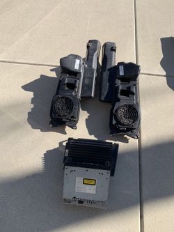 Porsche Turbo 911-(996) Stereo/Amp./Door Speakers Enclosures