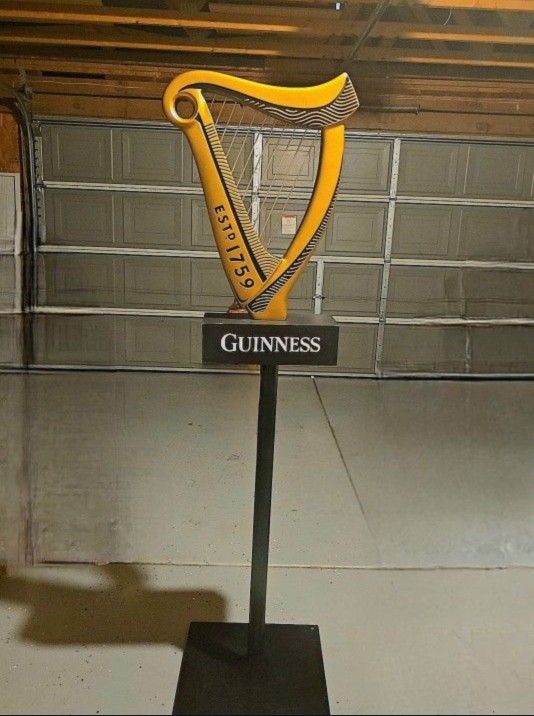 Guinness Harp With Stand