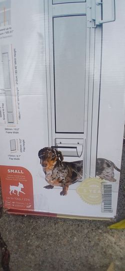 Small Pet Door Sliding Glass Door Insert