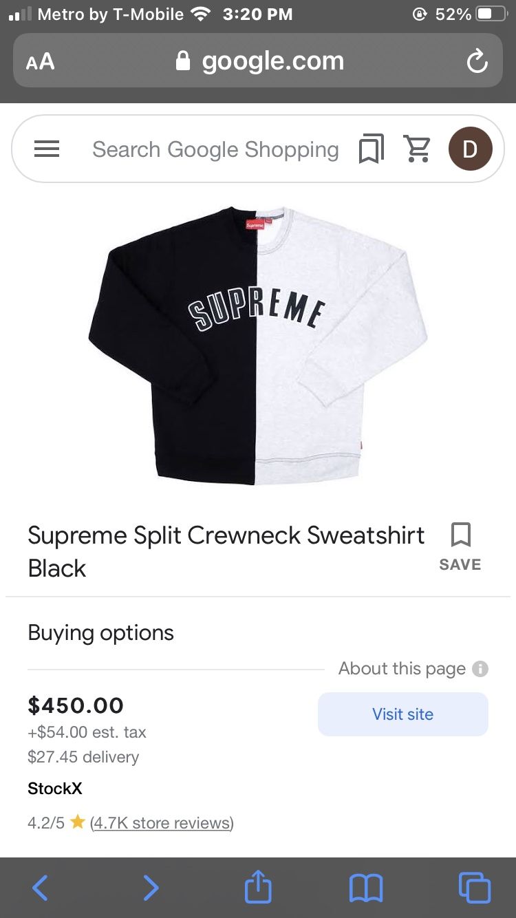 Supreme Crewneck