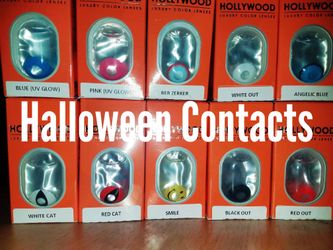 Halloween crazy contacts