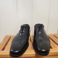 Magnanni Federico Oxford Mens Shoe Cap Toe Black Leather 12654 13