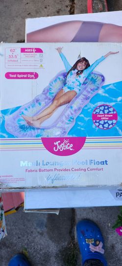 Justice Mesh Lounger Pool Float