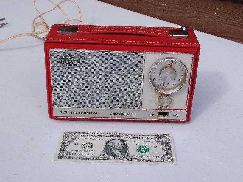 Vintage Katone Radio 