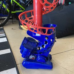 Two Baseball Pitch Machines 