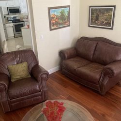 Recliner And Loveseat