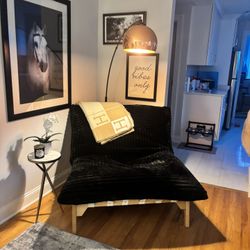 Oversized Chaise Lounge Sofa Chair, Accent Chair- Sleeper Sofa Bed -Comfy Loveseat Couch - paid $359