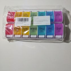 am pm Weekly 7 Day Pill Organizer 2 Times A Day  (12)