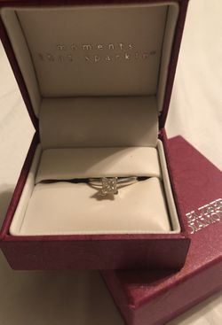 Helzberg diamond engagement ring in time for a Christmas engagement!