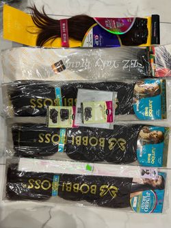 Hair Stylist Lot - Tools, Human Hair & Extensions