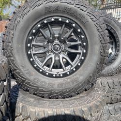 WHEELS FUEL BRAND NEW 17ā