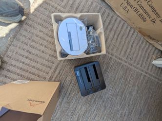 Hard drive docking station and accessories