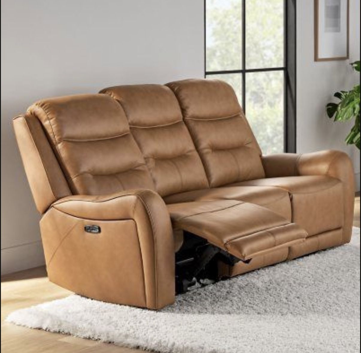 Member's Mark Cooper Power Reclining Leather Sofa $799.99