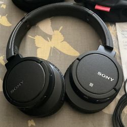 Sony MDR-ZX780DC Bluetooth and Noise Canceling Wireless Headphones - Black With Carrying Case