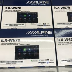 Alpine Apple CarPlay Android Auto Bluetooth USB