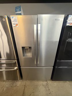 WHIRLPOOL FRENCH DOOR REFRIGERATOR WITH TWO ICEMAKERS 😍