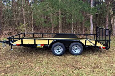  New 16'TD Utility Trailer at Shed Gal!!