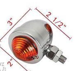 Motorcycle turn signal lights