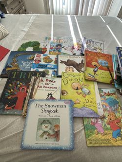 32 Hardcover Books Plus Two Big Books