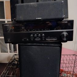 Yamaha Surround Surround System With Receiver And Subwoof