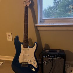guitar and amp