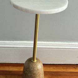 Marble & Stone Side Table