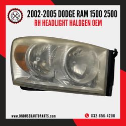 2002-2005 DODGE RAM 1500 RH HEADLIGHT