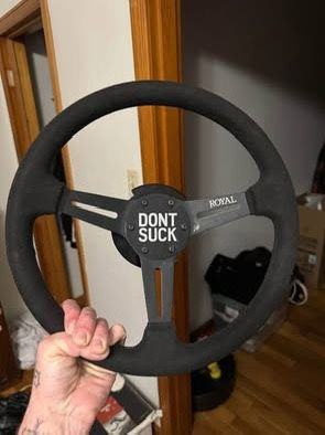 Griproyal Steering With Nrg quick release