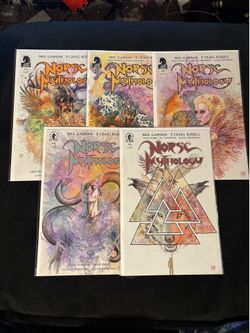 Norse Mythology #1-5 Mack Variant Comic Book
