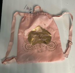 Bibbidi bobbidi boutique blush pink backpack